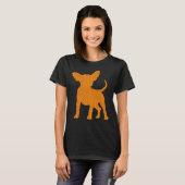 Hodl Chihuahua T-shirt (Voorkant volledig)