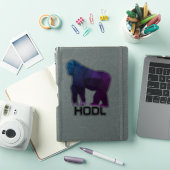 HODL Diamond Hands Ape Sticker (iPad Cover)