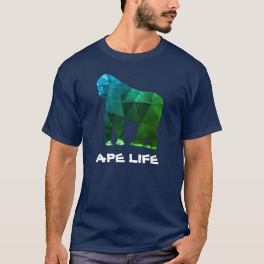 HODL Diamond Hands Ape Stonk Market T-Shirt (Voorkant)