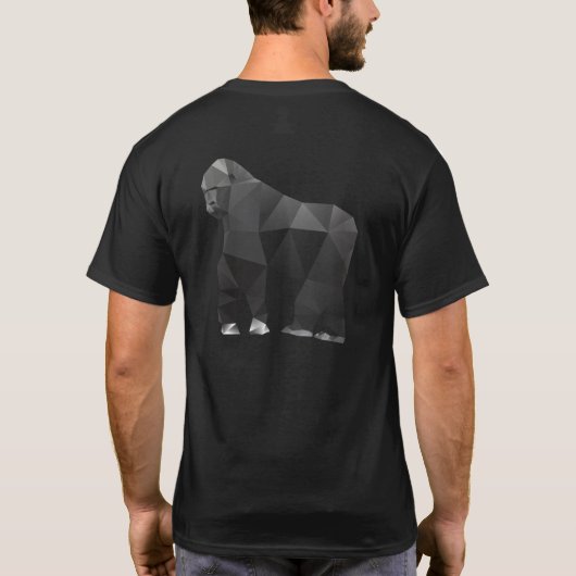 HODL Diamond Hands Ape T-Shirt (Achterkant)