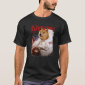 HODL DOGE to the Moon Astronaut DOGE Crypto Meme D T-shirt (Voorkant)