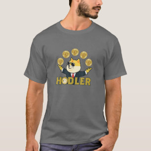 HODL Doquote in Cryptocurrency T-shirt