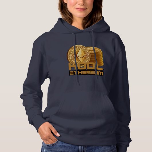 HODL Ethereum Hoodie (Voorkant)