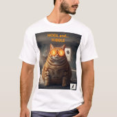 HODL & Kibble: Bitcoin Baron T-shirt (Voorkant)