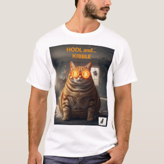 HODL & Kibble: Bitcoin Baron T-shirt