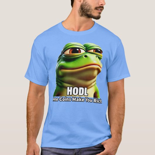 HODL Meme Coins T-shirt (Voorkant)