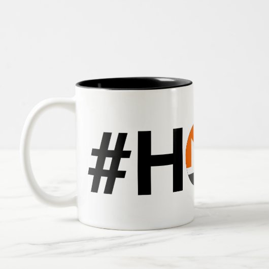 #HODL Monero Two-Tone Mok (Links)