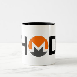 #HODL Monero Two-Tone Mok