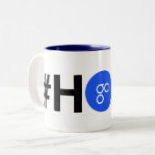 #HODL OmiseGO Mok met twee tonen (Voorkant links)