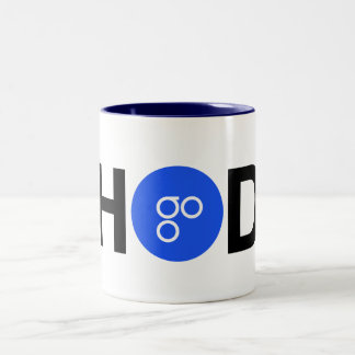 #HODL OmiseGO Mok met twee tonen