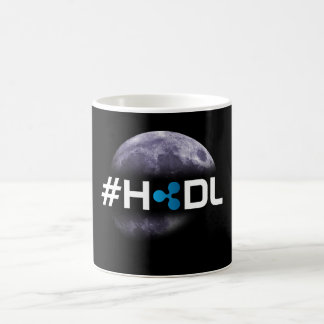 #HODL Ripple aan de Moon Black Mok