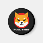 HODL SHIB MAGNEET (Voorkant)