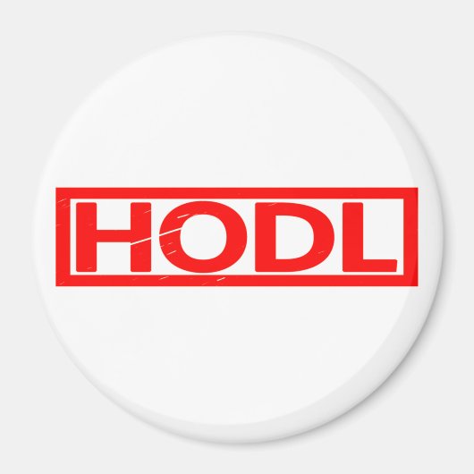 Hodl Stamp Magneet (Voorkant)