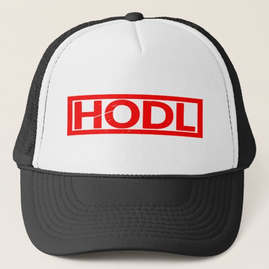 Hodl Stamp Trucker Pet (Voorkant)