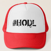 #HODL Trucker Hat Pet (Voorkant)