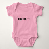 HODL WAVES PINK ROMPER (Voorkant)