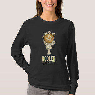 Hodler Altijd Win Holding Bitmunt Cryptocurrency M T-shirt