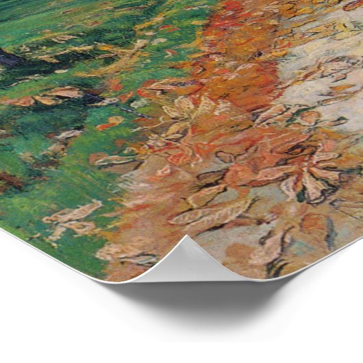 Hodler - Autumn Evening 1892 Poster (Hoek)