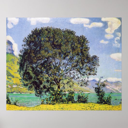 Hodler - Boom bij Brienzersee 1906 Poster (Voorkant)