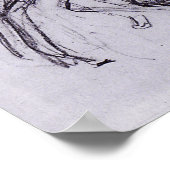 Hodler - Cavalryman Striding A Horse 1908 Poster (Hoek)