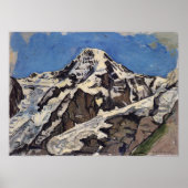 Hodler - daar Monch 1914 Poster (Voorkant)