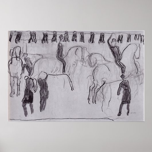 Hodler - De Duitse studenten in de bevrijdingsoorl Poster (Voorkant)