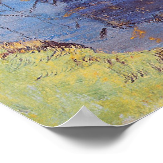 Hodler - De kastanjebomen 1889 Poster (Hoek)