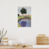 Hodler - De kastanjebomen 1889 Poster (Keuken)