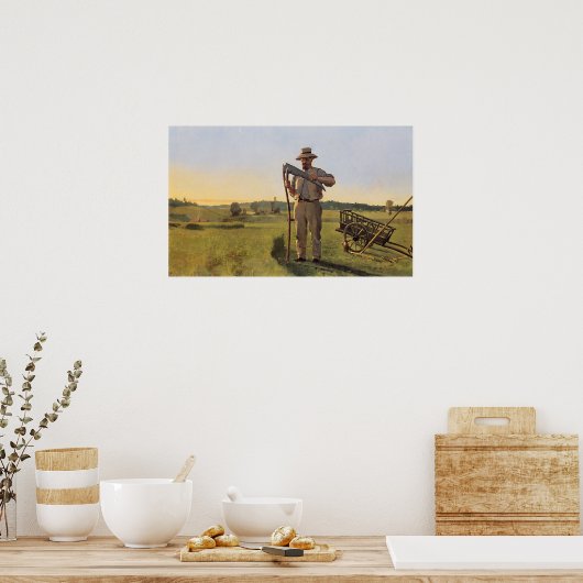 Hodler - De Maher 1898 Poster (Keuken)