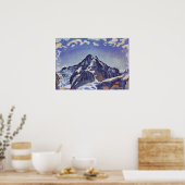 Hodler - De monnik met wolken 1911 Poster (Keuken)