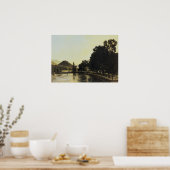 Hodler - een ochtend bij Interlaken 1875 Poster (Keuken)