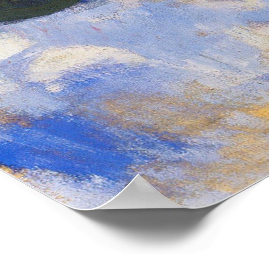 Hodler - in Clouds 1917 Poster (Hoek)