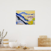 Hodler - In Wolken 1917 Poster (Keuken)