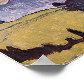 Hodler - Le Grand Muveran uit Villars 1912 Poster (Hoek)