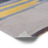 Hodler - Meer van Genève met mont-blanc in de ocht Poster (Hoek)