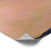 Hodler - Meer van Genève, Mont Blanc, Morning 1918 Poster (Hoek)