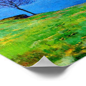 Hodler - meer van Genève uit Chexbres 1898 Poster (Hoek)