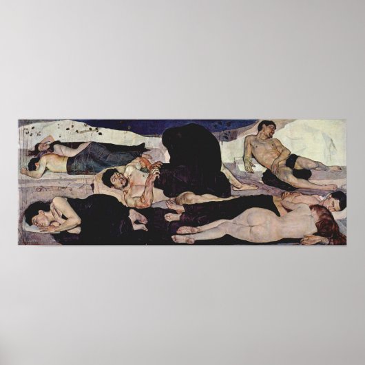 Hodler - Nacht Poster (Voorkant)