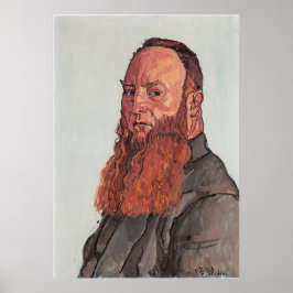 Hodler - portret van James Vibert 1915 Poster