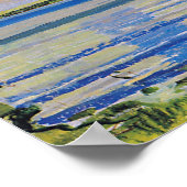 Hodler - Rhythmic Landscape op het meer van Genève Poster (Hoek)