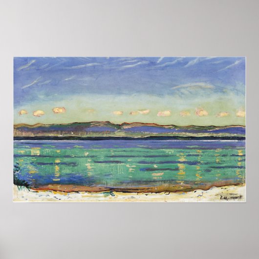 Hodler - Scenisch Ritme 1908 Poster (Voorkant)