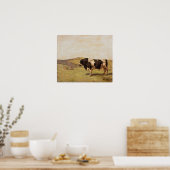 Hodler - The Bull 1878 Poster (Keuken)