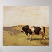 Hodler - The Bull 1878 Poster (Voorkant)