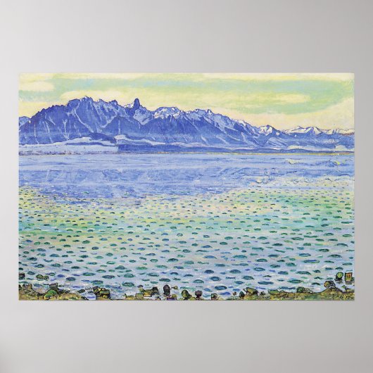 Hodler - Thun Stockhorn Kette 1904 Poster (Voorkant)