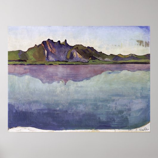 Hodler - Thun Stockhorn Kette 1910 Poster (Voorkant)