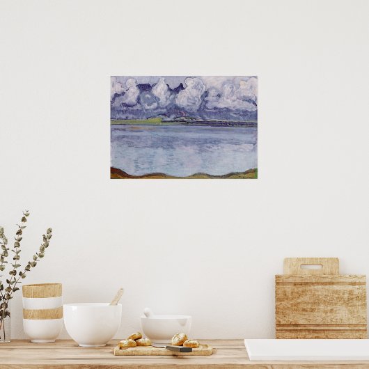 Hodler - Thun Stockhorn Kette in Clouds 1912 Poster (Keuken)