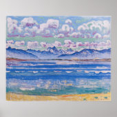 Hodler - Weisshorn van Montana 1915 Poster (Voorkant)