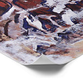 Hodler - Wetterhorn 1912 Poster (Hoek)