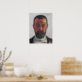 Hodler - Zelfportret Poster (Keuken)