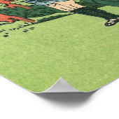 Hodogaya op het Tōkaidō Poster (Hoek)